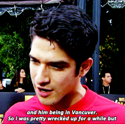  Tyler Posey about Dylan's condition