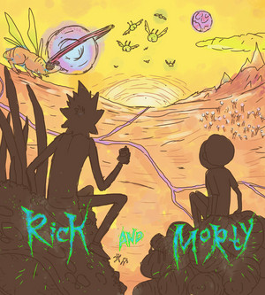 rick and morty  sketch by stilletta d761a9y