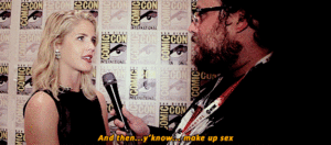 stephen and emily talking olicity make up sex