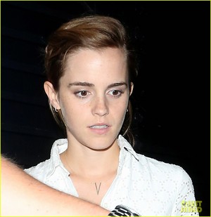 Emma Watson leaving the Chiltern Firehouse (June 9) in London