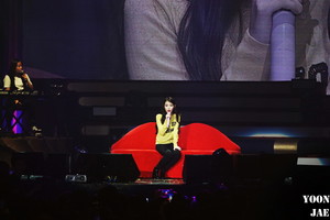  151121 iu 'CHAT-SHIRE' concierto in Seoul Olympic Hall
