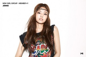 1st member of the upcoming girl group Jennie Kim!