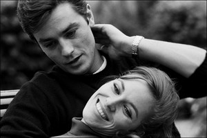  Alain Delon and Natalie Delon (1964)