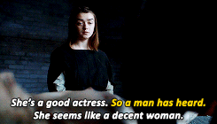  Arya Stark and Lady kreyn