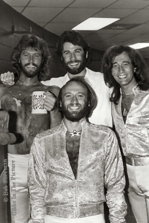  Bee Gees with John Travolta