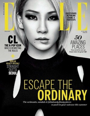 CL for 'Elle Malaysia'