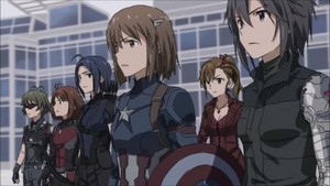  Captain America: Civil War - 아니메 Style