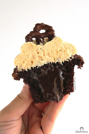  Chocolate koekje, cupcake
