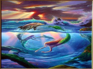Dolphins and Mermaids