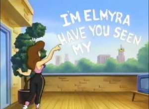 Elmyra Skywriting Message