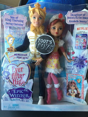  Ever After High Epic Winter Daring Charming and Rosabella Beauty Two Pack