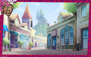  Ever After High The Village of Book End 壁纸