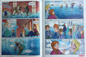 Frozen - Uma Aventura Congelante Comic - A Special Teacher