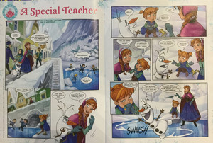 Frozen - Uma Aventura Congelante Comic - A Special Teacher