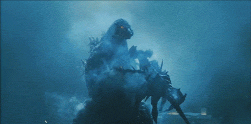 Godzilla Killing a Destoroyah