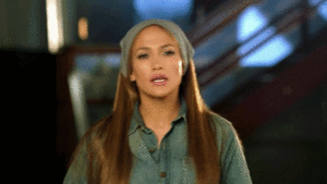 Jennifer Lopez in “Ain’t your mama” music video