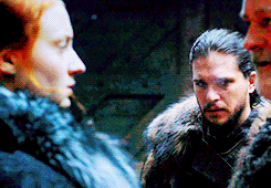 Jon Snow and Sansa Stark