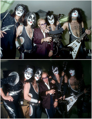  吻乐队（Kiss） w-Elton John ~Inglewood, California…February 23, 1976