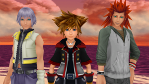  Kingdom Hearts 3 Sora Riku and Lea are Best vrienden and Buddies ONLY.
