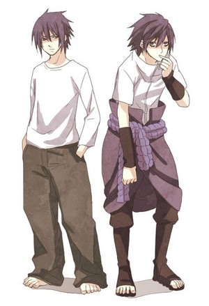  L（デスノート） & Sasuke cross-over