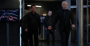  Malcolm Merlyn with the evil guys