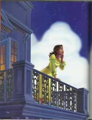  OFFICIAL ディズニー Art of Tiana with loose hair