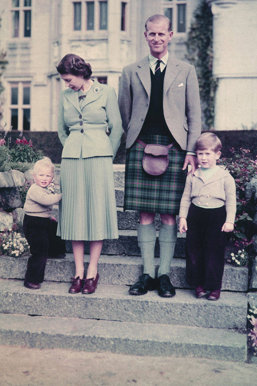  Prince Phillip Queen Elizabeth Prince Charles and Princess Anne 2