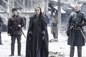  Sansa Stark, Podrick Payne and Brienne of Tarth