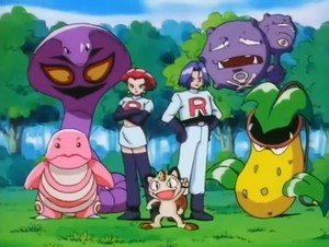  Team Rocket's party Pokemon in the original series