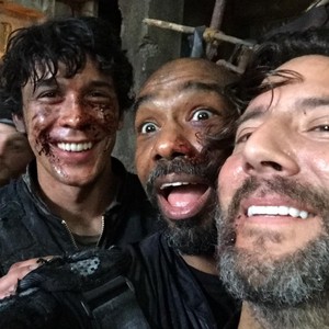  The 100 S3 On the Set
