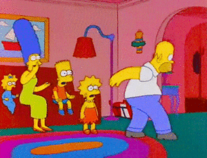 The Simpsons gifs