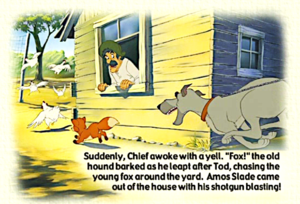  The rubah, fox and the hound book