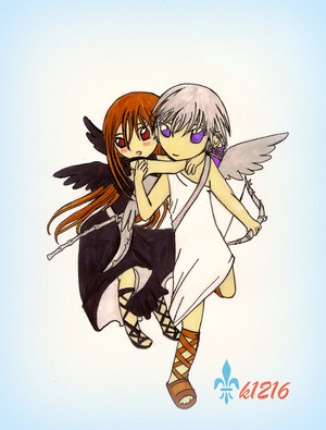  Yuuki/Zero Fanart - Angel And Reaper