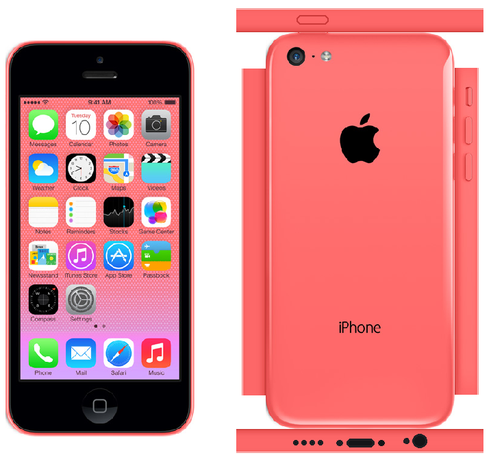 Как сделать розовый айфон