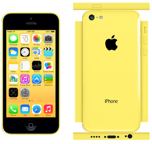 iPhone 5c Papercraft Yellow