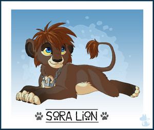 sora lion for angie by spirit of america