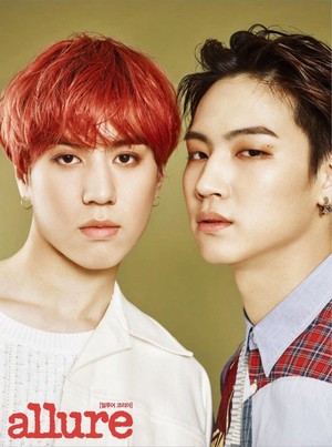  GOT7's JB and Yugyeom are a trendy duo for 'Allure'