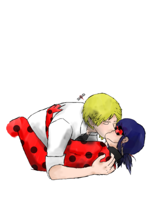  Adrien and Ladybug