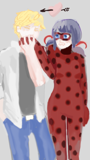  Adrien and Ladybug