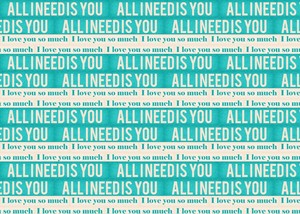  All I Need Is u achtergrond