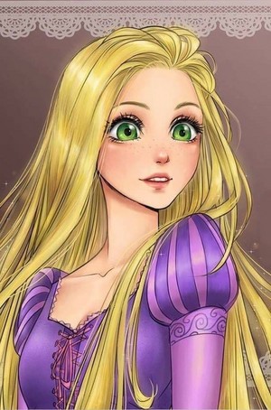  Аниме Rapunzel