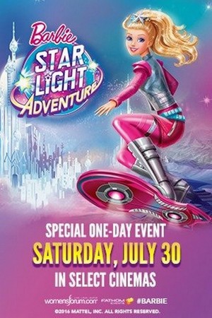  barbie estrella Light Adventure Cinema Poster