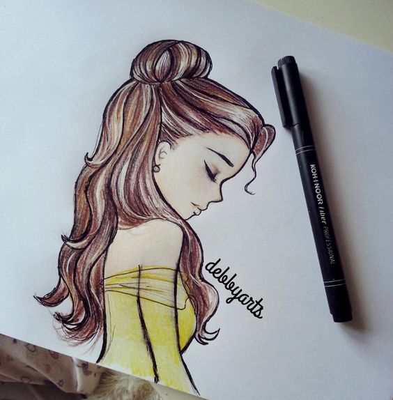 Belle Drawing