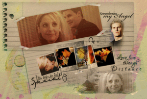  Buffy/Angel hình nền - Remembering My Angel
