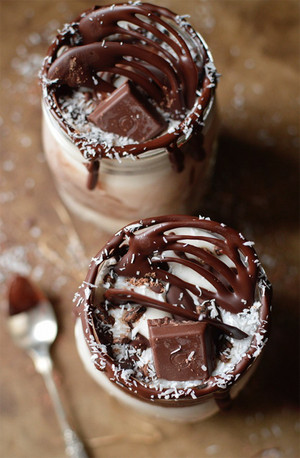  cokelat Milkshake