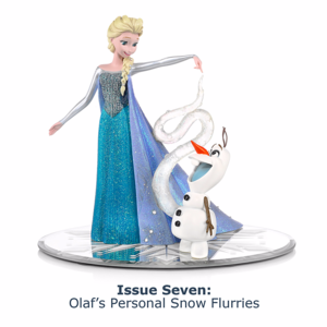  ডিজনি “Magical World Of Frozen” Figurine Collection