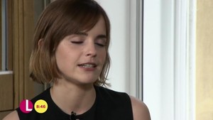  Emma Watson on Lorraine 表示する