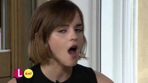  Emma Watson on Lorraine প্রদর্শনী