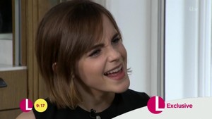  Emma Watson on Lorraine mostra