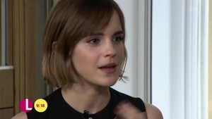  Emma Watson on Lorraine ipakita